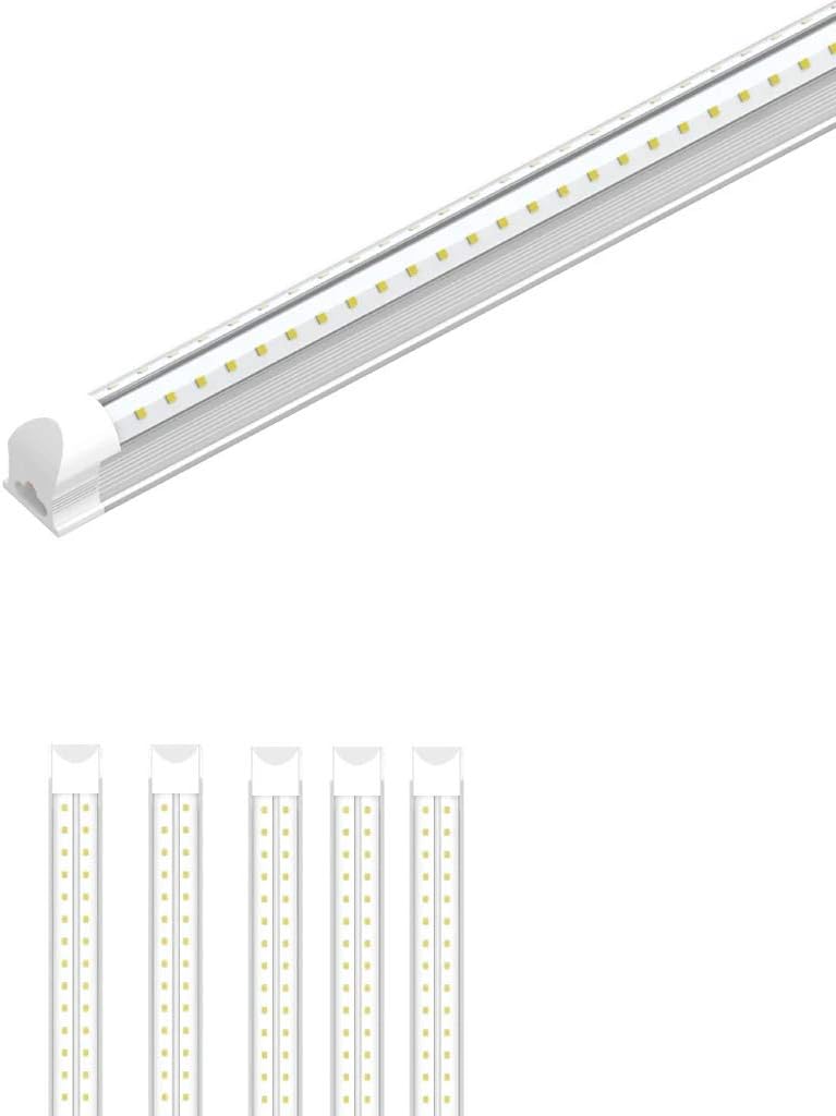 LEDMyplace V-Shape Integrated T8 8ft LED Tube Lights (6-Pack)