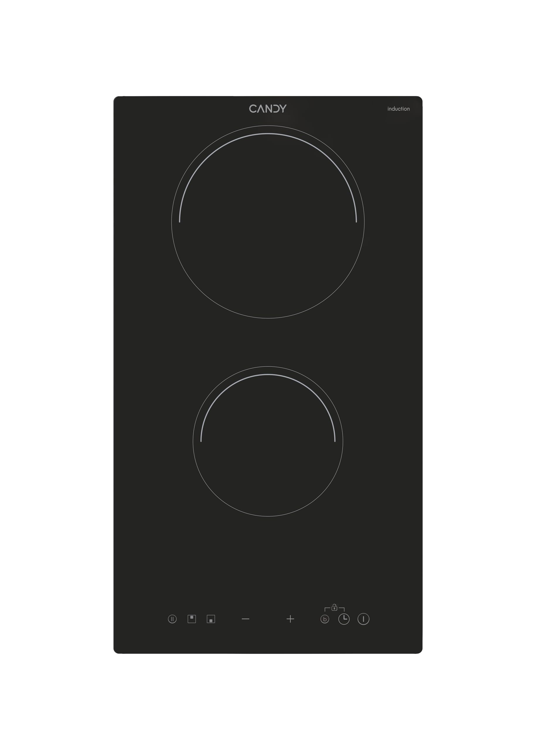 Candy CID30/1, Piano cottura a induzione, Black
