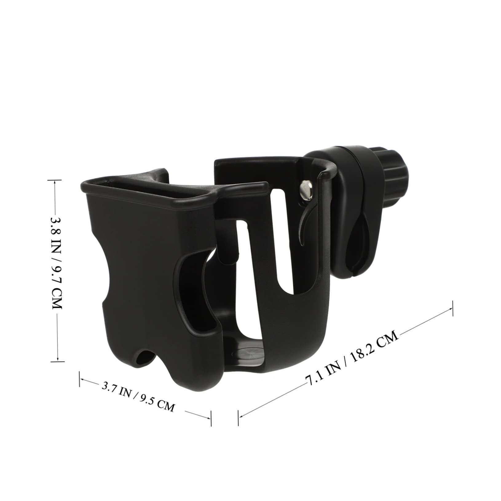 Yardwe Cup Holder for Stroller Stroller Bottle Rack Water Bottle Holder Phone Support