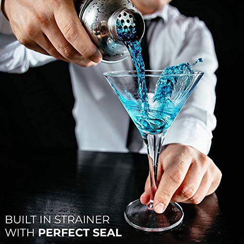 Set Coctelera Bartender Acero Inoxidable 700ml miniatura 4