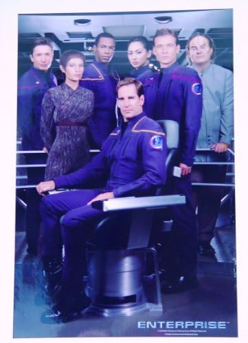 Star Trek Enterprise Full Cast On Bridge Archer T Pol Hoshi Blue Background 10 X 15 Poster Photo At Amazon S Entertainment Collectibles Store Star Trek Enterprise Full Cast On Bridge Archer T Pol Hoshi Blue Background 10 X 15 Poster Photo At Amazon S Entertainment Collectibles Store
