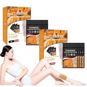 YOMACY Kurkuma-Varikose-Pflaster 96 Stück