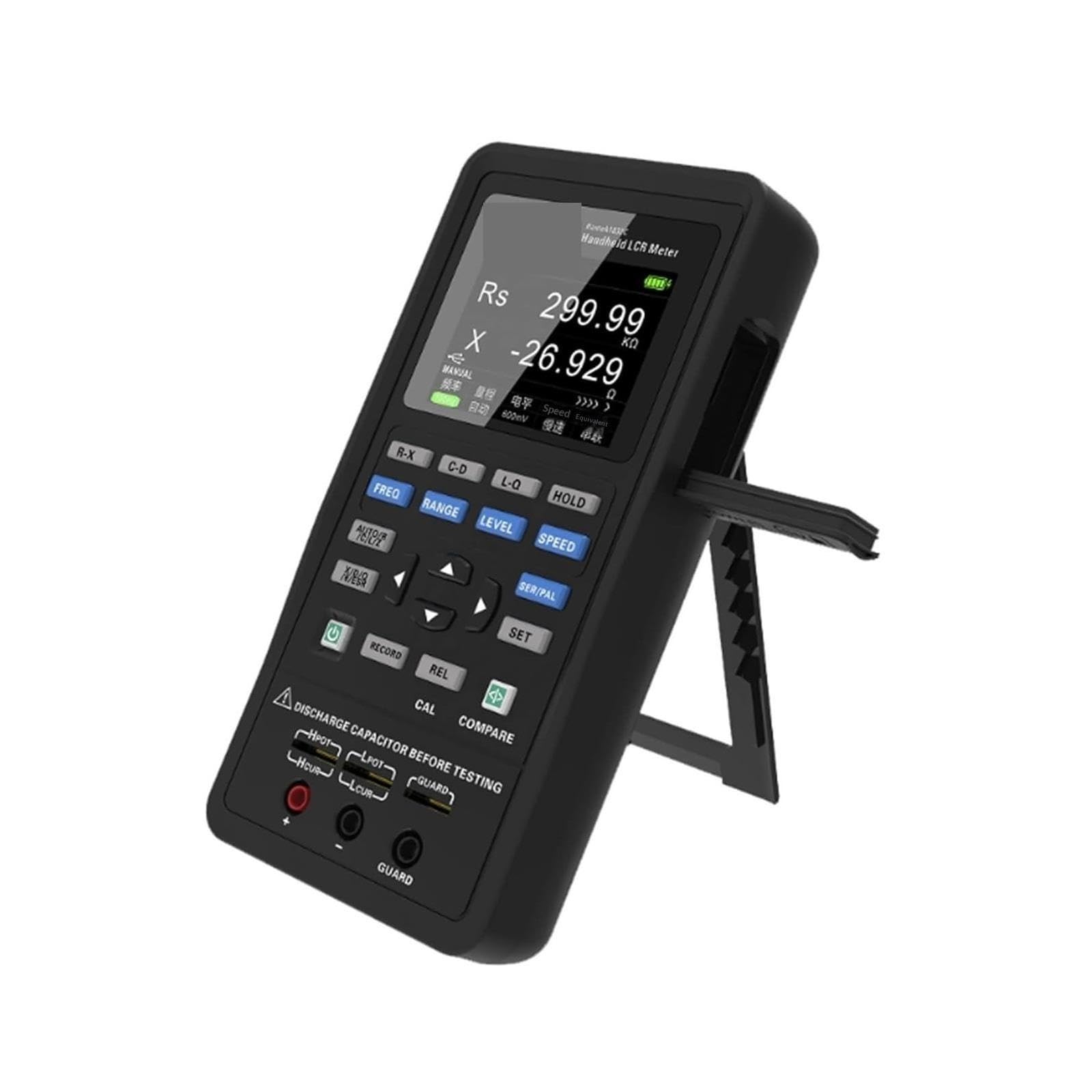 Misuratore LCR Portatile 1833C Con Precisione O 0,3% In Uscita 10 Frequenze Di Prova Tipiche