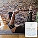 Ajna Organic - Natural Jute- Large Non Slip Eco Friendly yoga mats with Carrying Strap - Reversible Jute PER - Extra Long 72 Inch - 5mm - All Types of Yoga - Vegan
