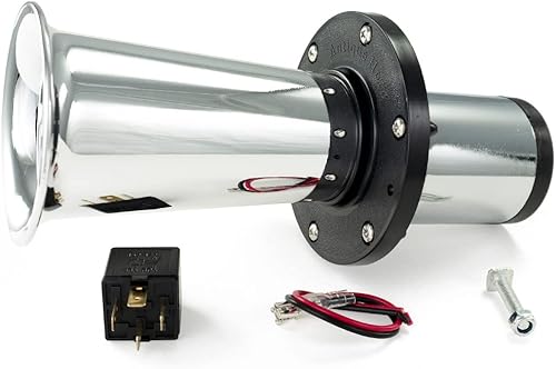 HornBlasters Bocina de Oogah cromada - Sonido de coche Old Time - Sustituye o agrega a la bocina de stock