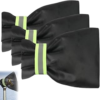 Outdoor Faucet Covers for Winter, 2026 New 9.8" x 6.3" Insulated Spigot Cover Waterproof Hose Bib Covers, Patio Winterizing Home Must-Have Faucet Cover for Outside Yard (A-3Pcs)