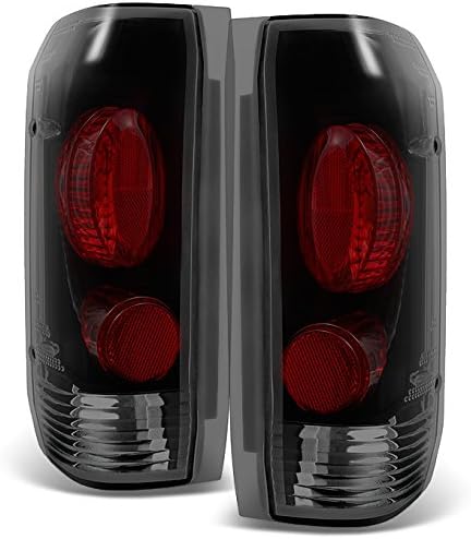 Miniatura 6 de AKKON - Compatible con Ford Bronco F-150 F-250 F-350 1989-1996 Luces traseras negras con carcasa de par