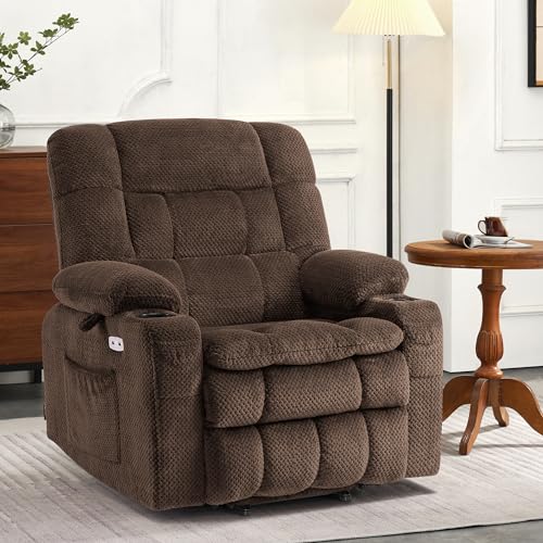 Image of MCombo Dual Motor Power Lift Recliner Chair for Elderly R7894 (Small-Wide)