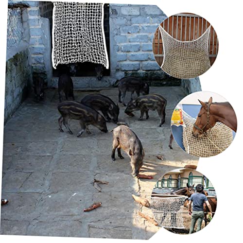 LIOOBO bolsa de palha de cavalo organizador de bolsa para sacola líquido coelhinho dispenser ração r