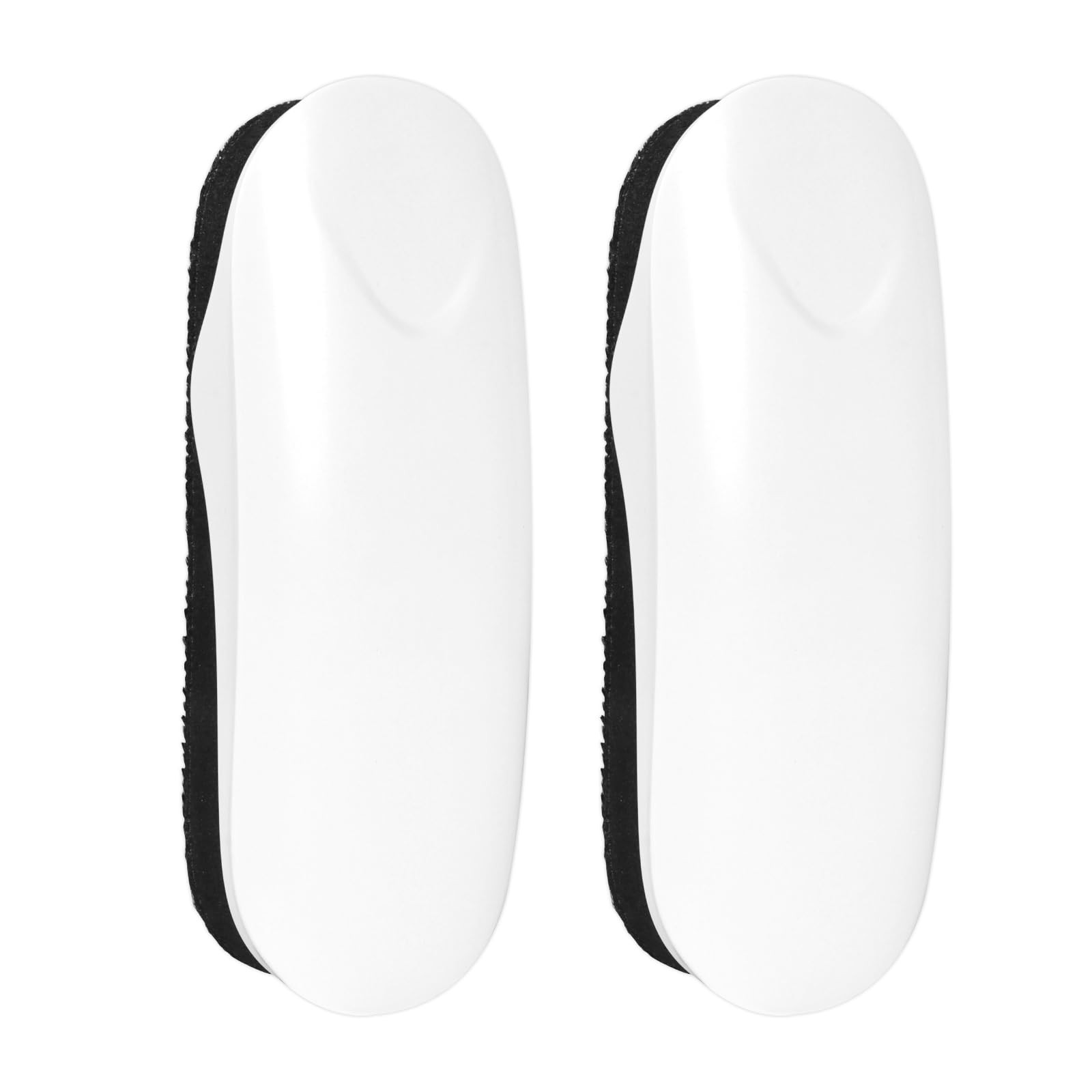 DumanAsen Whiteboard Eraser, Magnetic White Board Eraser, Whiteboard Rubber Dry Wipe for Board, Magnetic Board Eraser, 2-Pack (White)