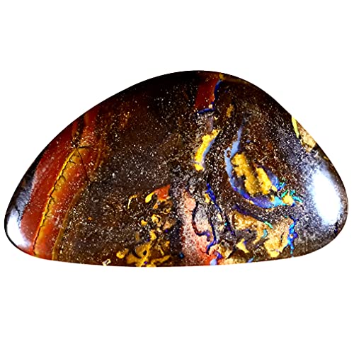 Opale rocheuse Koroit de 14.96 ct, cadeau de prestige en pierre précieuse naturelle d'Australie