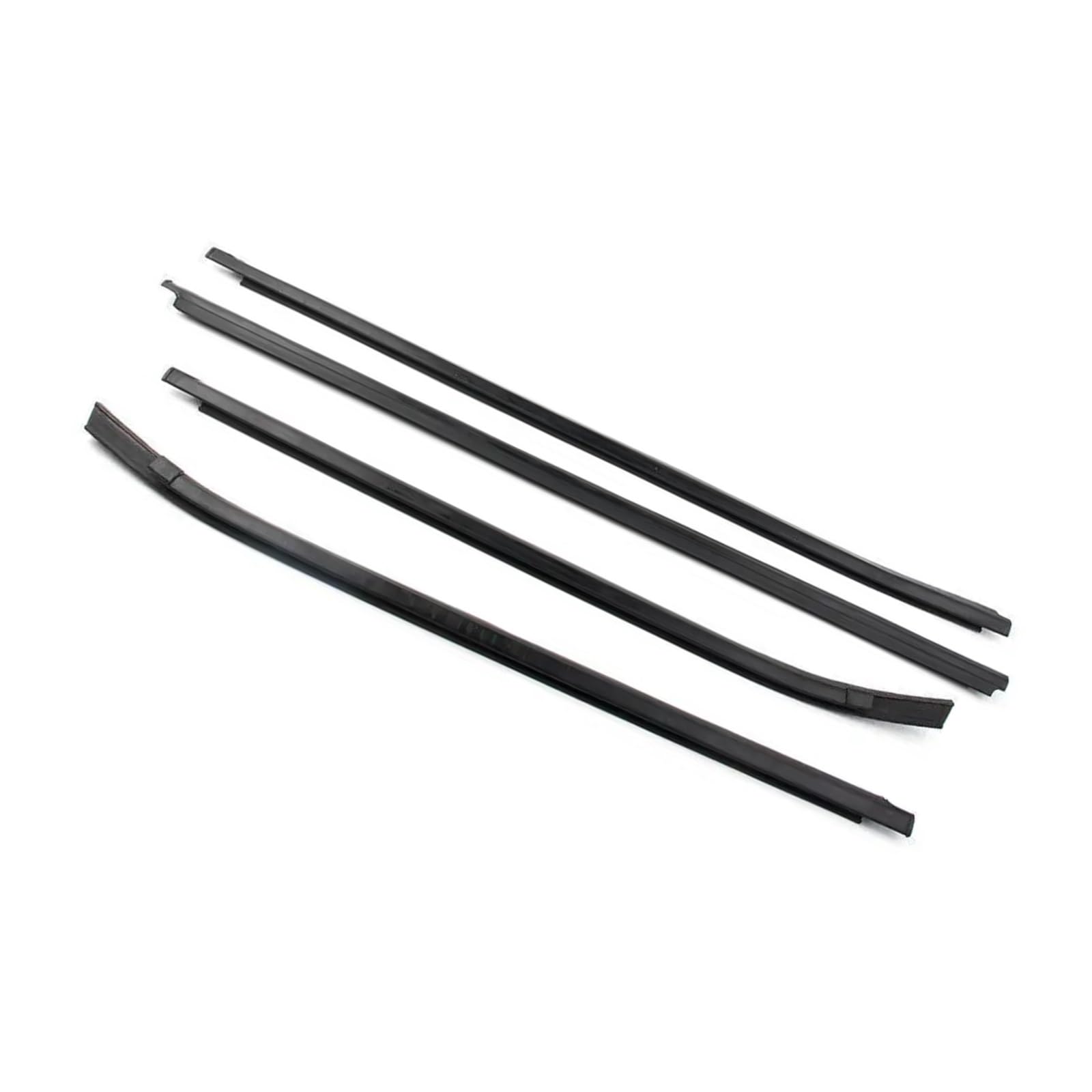 Car Window Seals 4PCS Car Outer Windows Rubber Weatherstrip Door Sealing Belt Strip for Toyota for Hilux SR5 for VIGO MK7 2005-2014