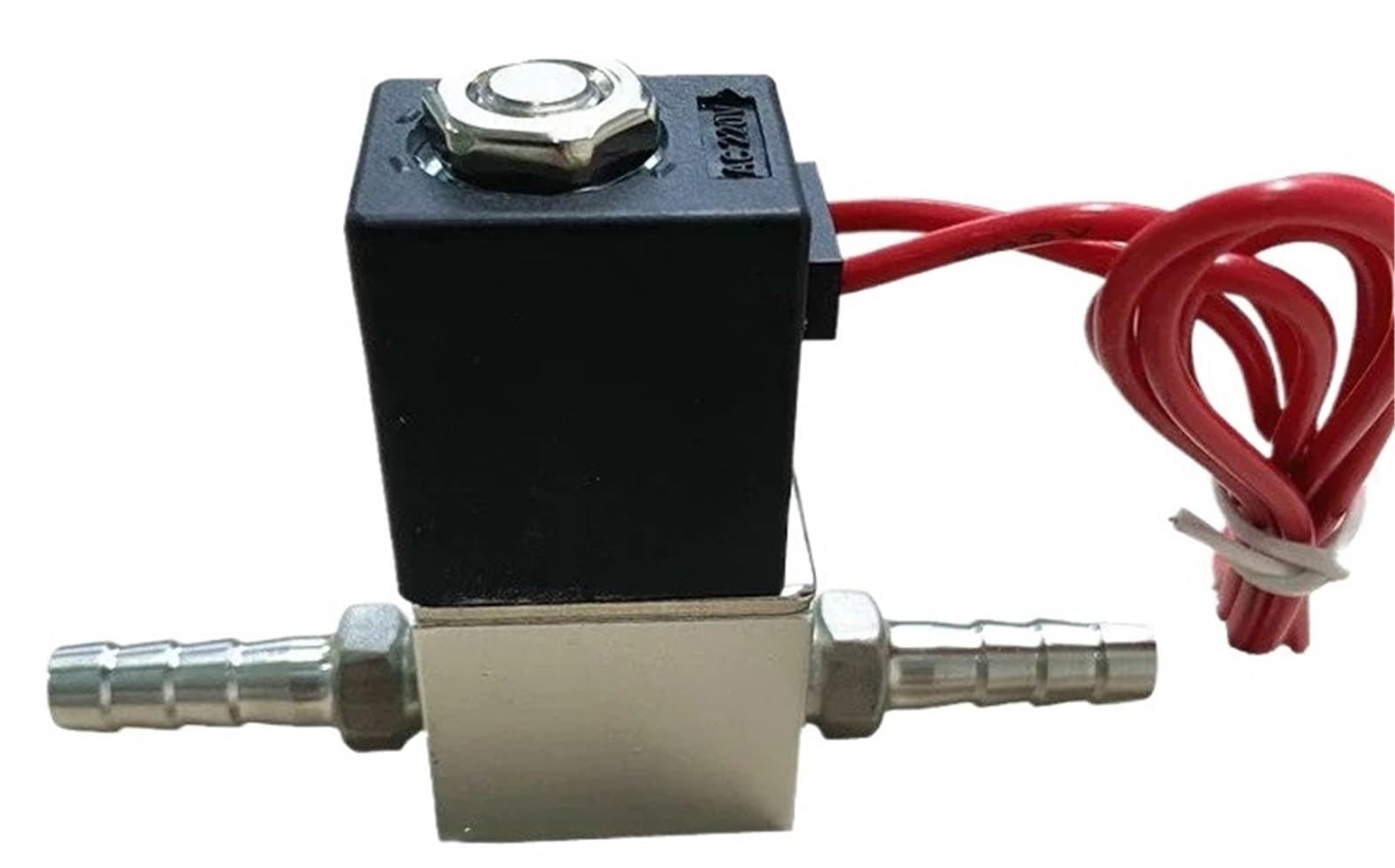 Électrovannes pneumatiques 12V pour air eau huile et tuyau 8mm