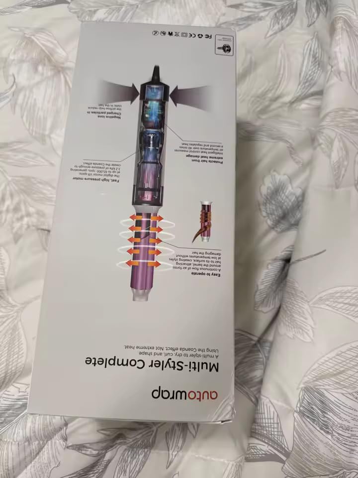 Multi-styler Coanda avec brosse rotative interchangeable pour boucler et lisser - 2