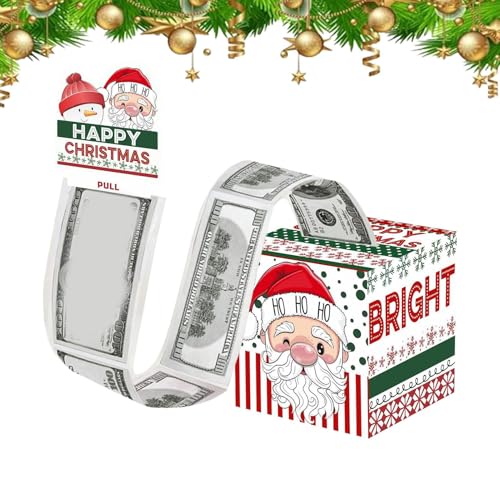 クリスマス貯金箱 - 爆発する貯金箱、面白いクリスマス装飾とノティ | 貯金箱パーティーの記念品、ストッキングフィラー、子供、大人、ティーン、誕生日、 、ホーム。