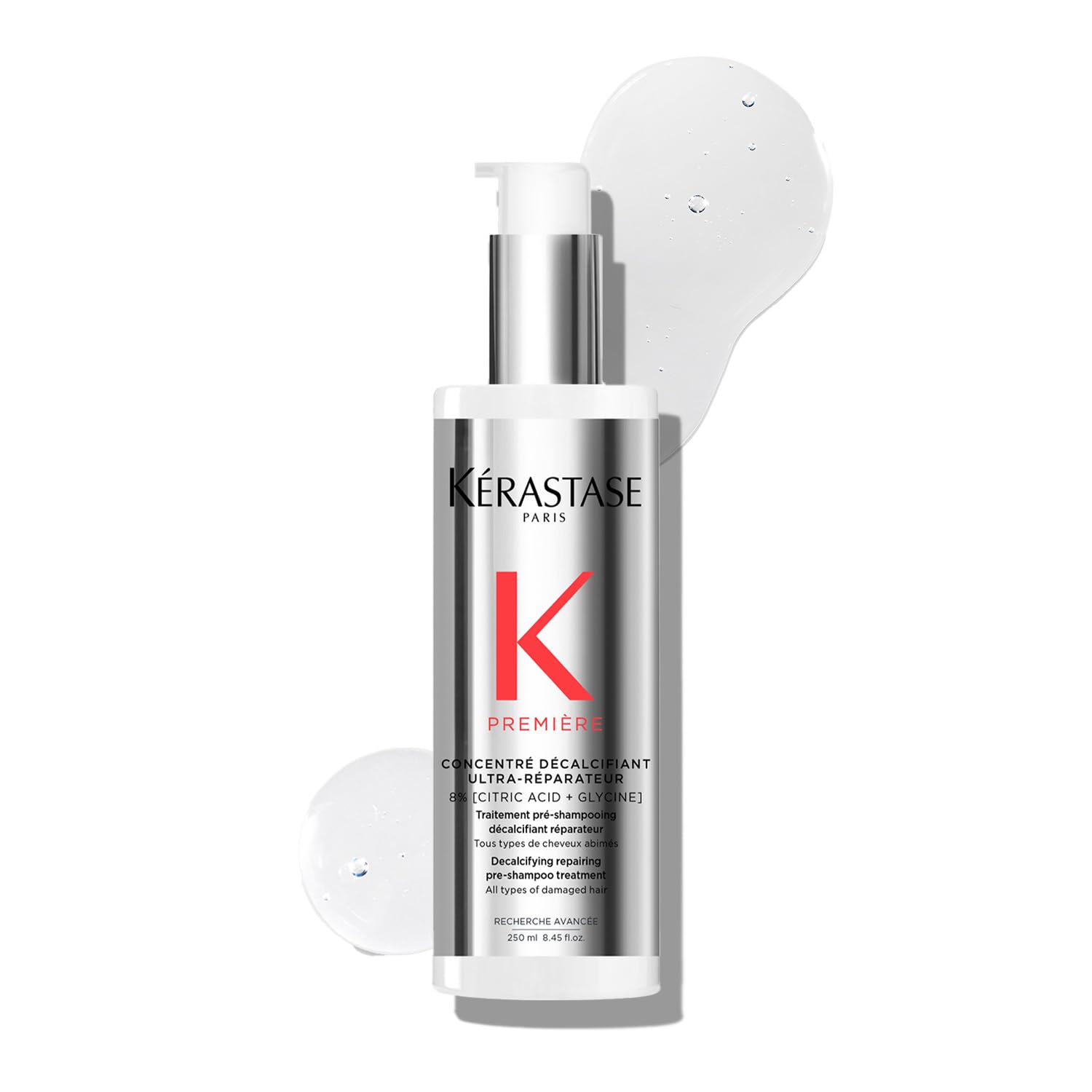 Kérastase Première Pre Shampoo Treatment for Damaged Hair 250ml | Pre-Shampoo | Repairs Damage & Removes Calcium Buildup | Infused with Citric Acid & Glycine