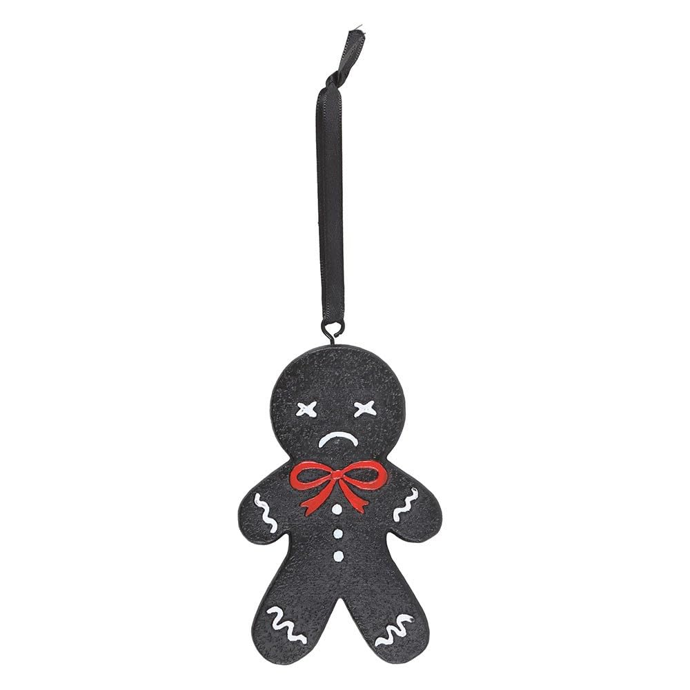 GINGERDEAD MAN GOTHIC HANGING DECORATION CHRISTMAS HALLOWEEN GINGERBREAD
