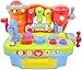 CoolToys Toddler Toy Workshop Playset with Interactive Sounds and Lights, Kids Educational Toy for Learning Colors, Shapes, Numbers, and Alphabet