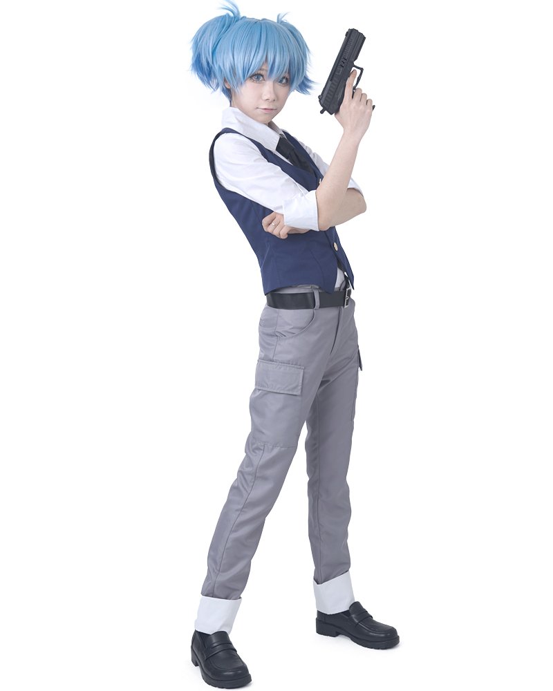miccostumes Men's Nagisa Shiota Cosplay Costume