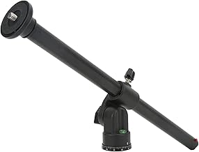 Braço de extensão de tripé Base giratória giratória de 360°, braço de extensão de tripé de alumínio Suporte de câmera aérea para fotografia de retrato de paisagem e fotografia macro de baixo ângulo