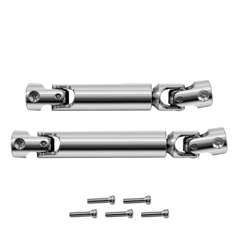 Stainless Steel Center Drive Shafts for Redcat Ascent-18 Rc Car Upgrade Parts Crawler Accessories 1/18