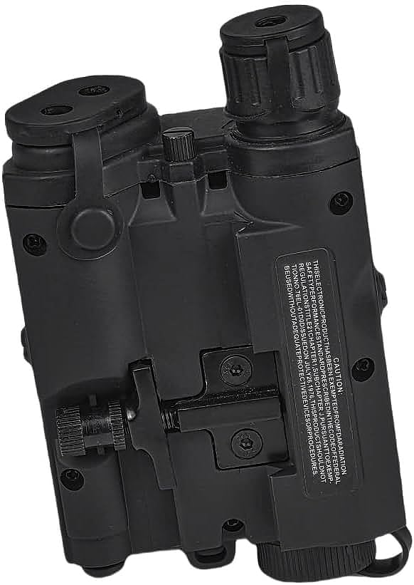 FMA PEQ-15 Custodia Per Ciuccio Modello Airsoft, DE, Adatta Per Rotaia 20 Mm - 3