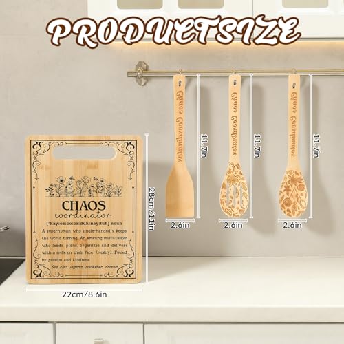 Set de regalo Qinyoung para cocina con tabla y utensilios miniatura 2