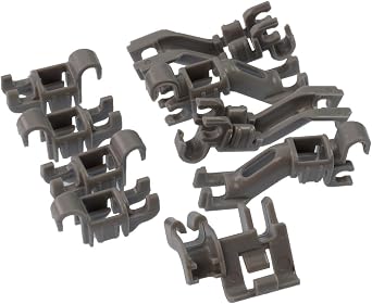 Bosch, Siemens, Profilo için Bulaşık Makinası Katlanır Tabaklık Menteşe Kiti SMS45JI00T, SMS46IW00T, SBE46CX09E, BM6421MA, SN536S00KT, SN515S00DT, SN26M832TR, SN25L831TR, Modelleri ile Uyumlu 00632372 [Enerji Sınıfı A]