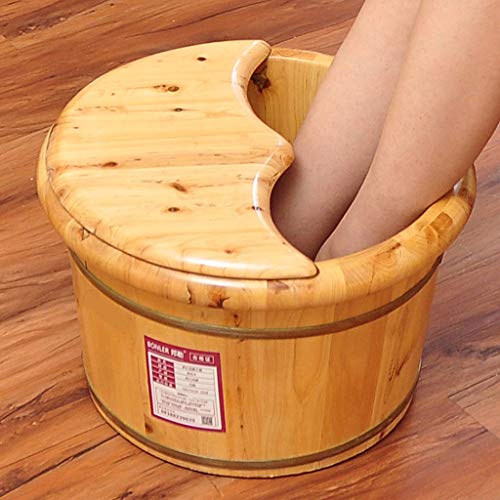 Tina de Madera para Spa de Pies con Cubierta miniatura 6