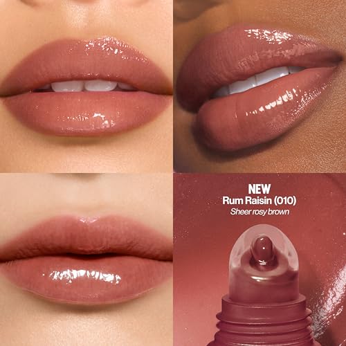 Image of Revlon Glimmer Lip Treat Balm + Mask, 010 Rum Raisin, 0.4 fl oz