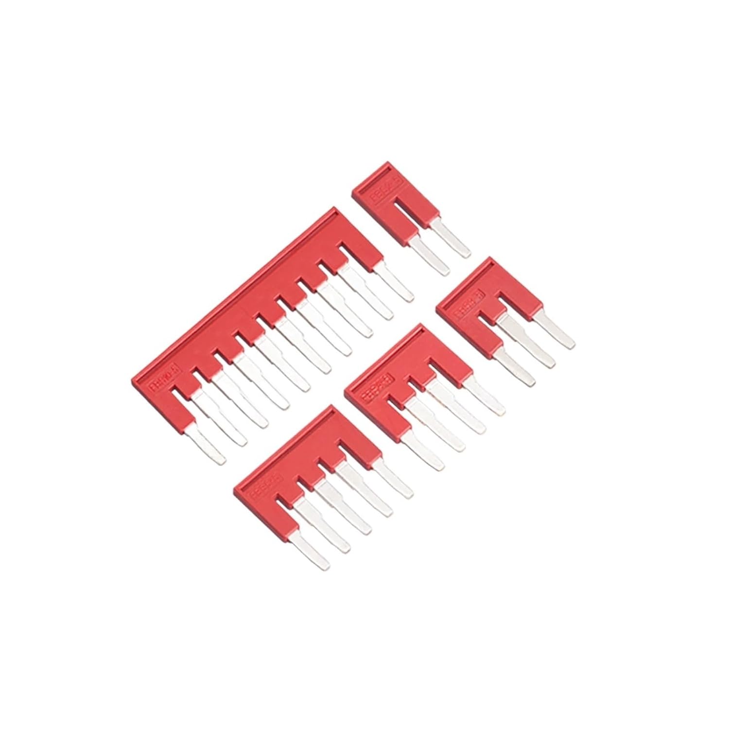 20Pcs FBS 10-5 Jumpers 2/3/4/5/10 PT ST 2.5 mm DIN Rail Terminal Block Accessories Plug-in Bridge 2-5 3-5 4-5 5-5 10-5(4P)