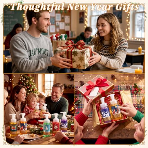 Image of 6 Pack Christmas Foaming Hand Soap, Holiday Scents 8.75 Fl oz