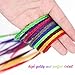 EuTengHao 18 Packs Colored Braid Hair Extensions Clip in 20'' Colorful Braids Clip in Hair Extensions for Kids and Women Multi-Colors Party Highlights Synthetic Hairpieces 18 Colors Braided Hair Clips