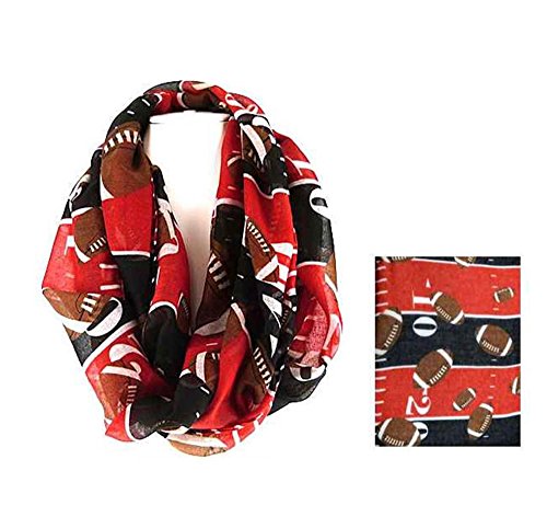 Red & Black Football Yard Mark 72