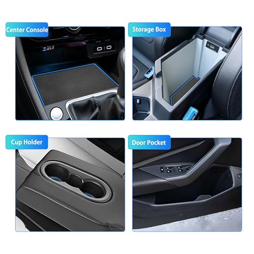 Protector para Portavasos Volkswagen Jetta 10 Piezas Azul miniatura 2