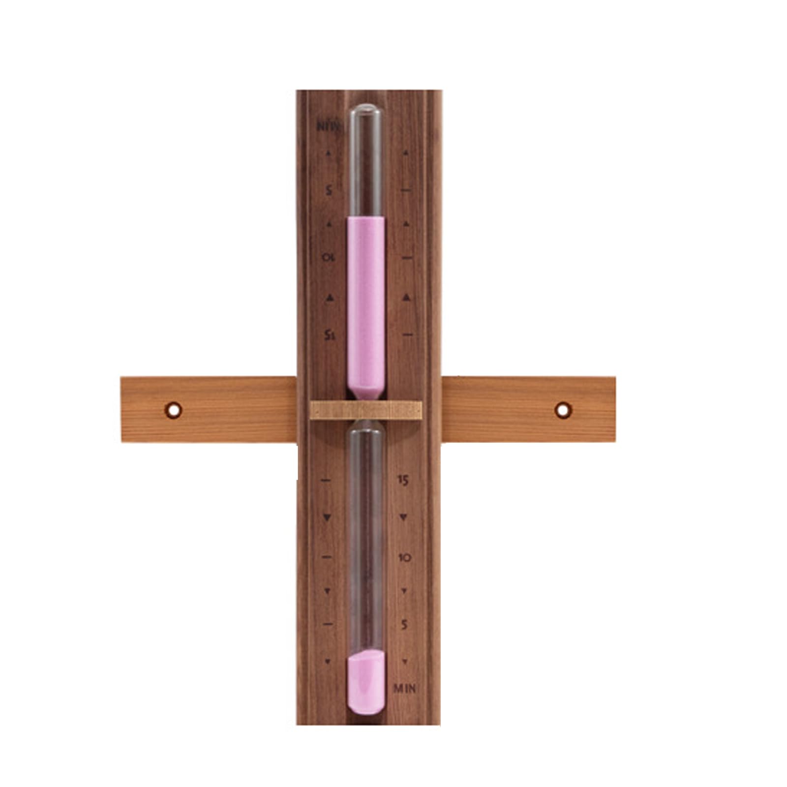 Xjdzineq 15 Sand Clock for Room Featuring Visible Markers and Pine Construction Luxury Sauna Accessory
