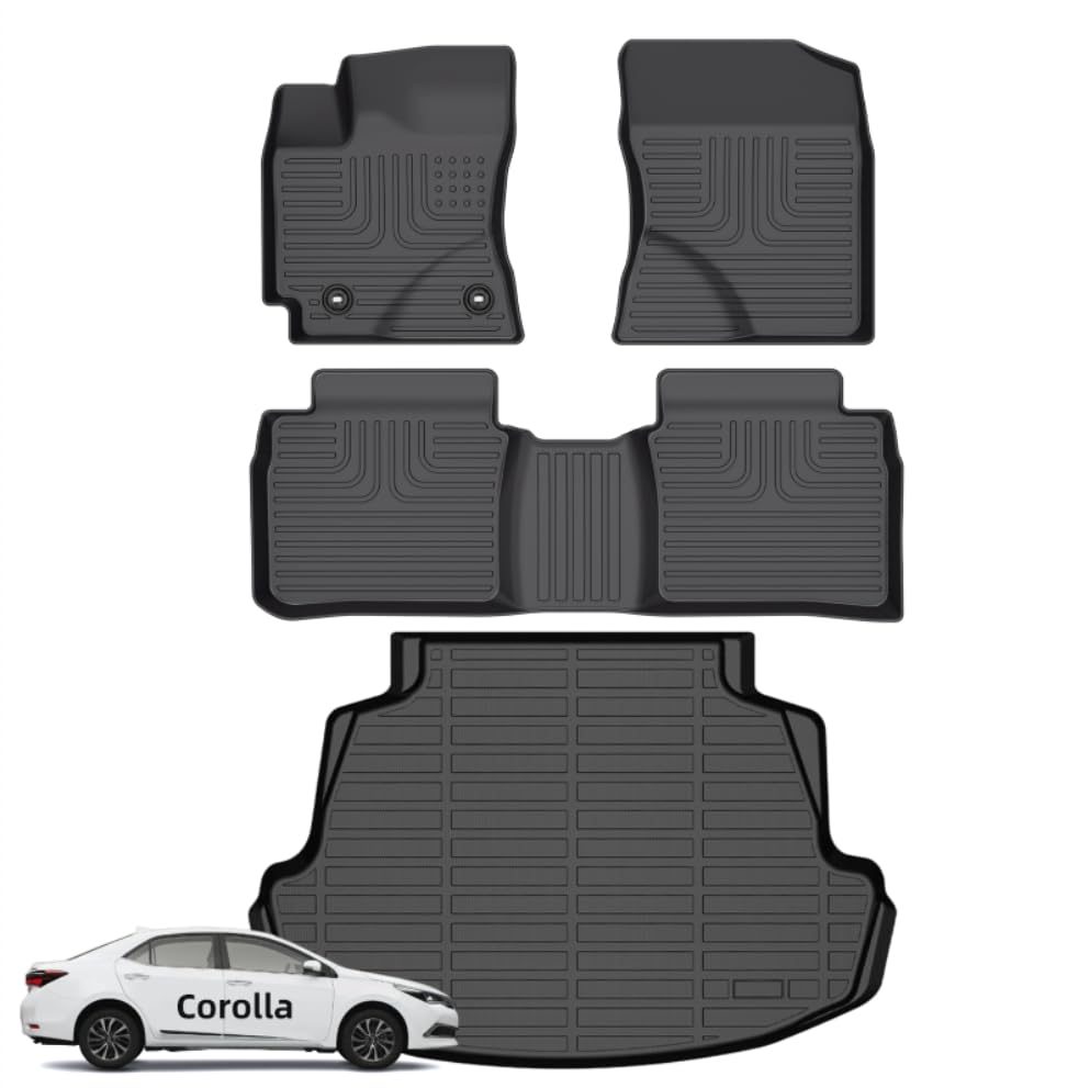 Wayhigh Floor Mats for Corolla Sedan