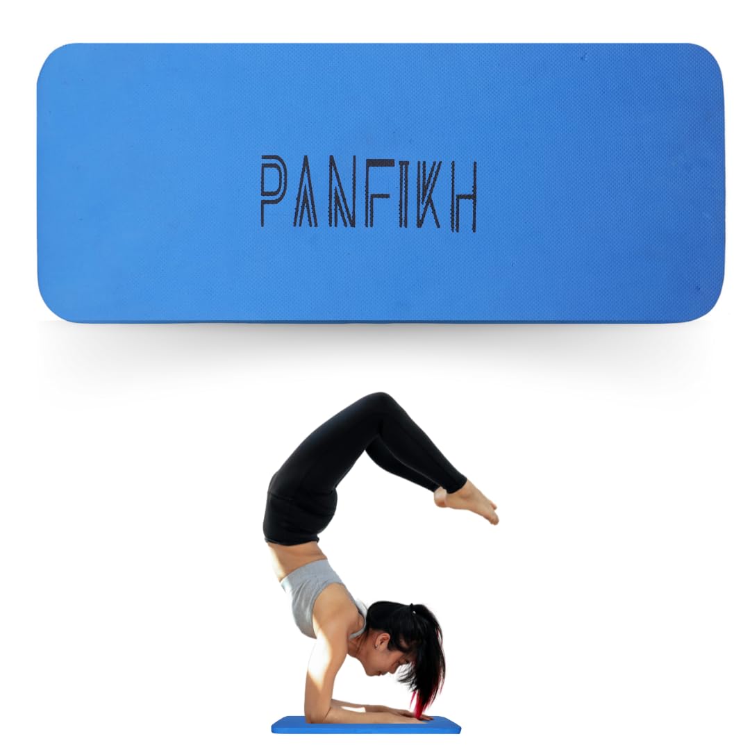 PANFIKH Extra Thick Yoga Knee Pads Balance Board - Yoga Cushioned Pad for Support for Yoga, Planks, and Exercises Compatible with Yoga Mat for Women and Men Yoga Accessories (61x24x0.22 cm) Black (B0CLGTFB9P) Amazon Price History, Amazon Price Tracker