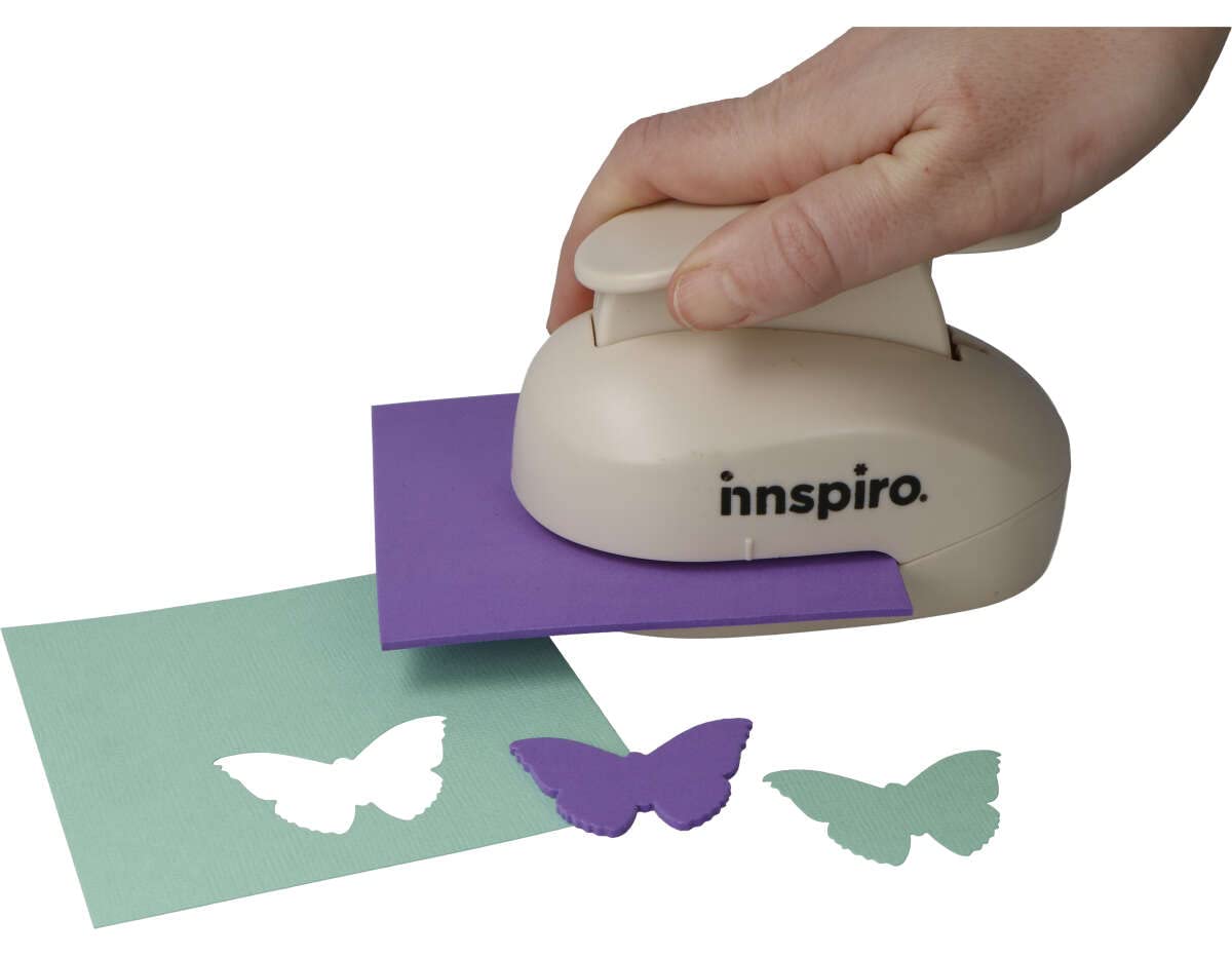 INNSPIRO Eva Foam Punch Farfalla Punch Punch 50 mm Fustella per Scrapbooking fai da te Artigianato Creazione di Carte
