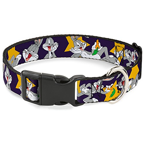 Bugs Bunny Poses collier réglable bleu marine pour chien actif