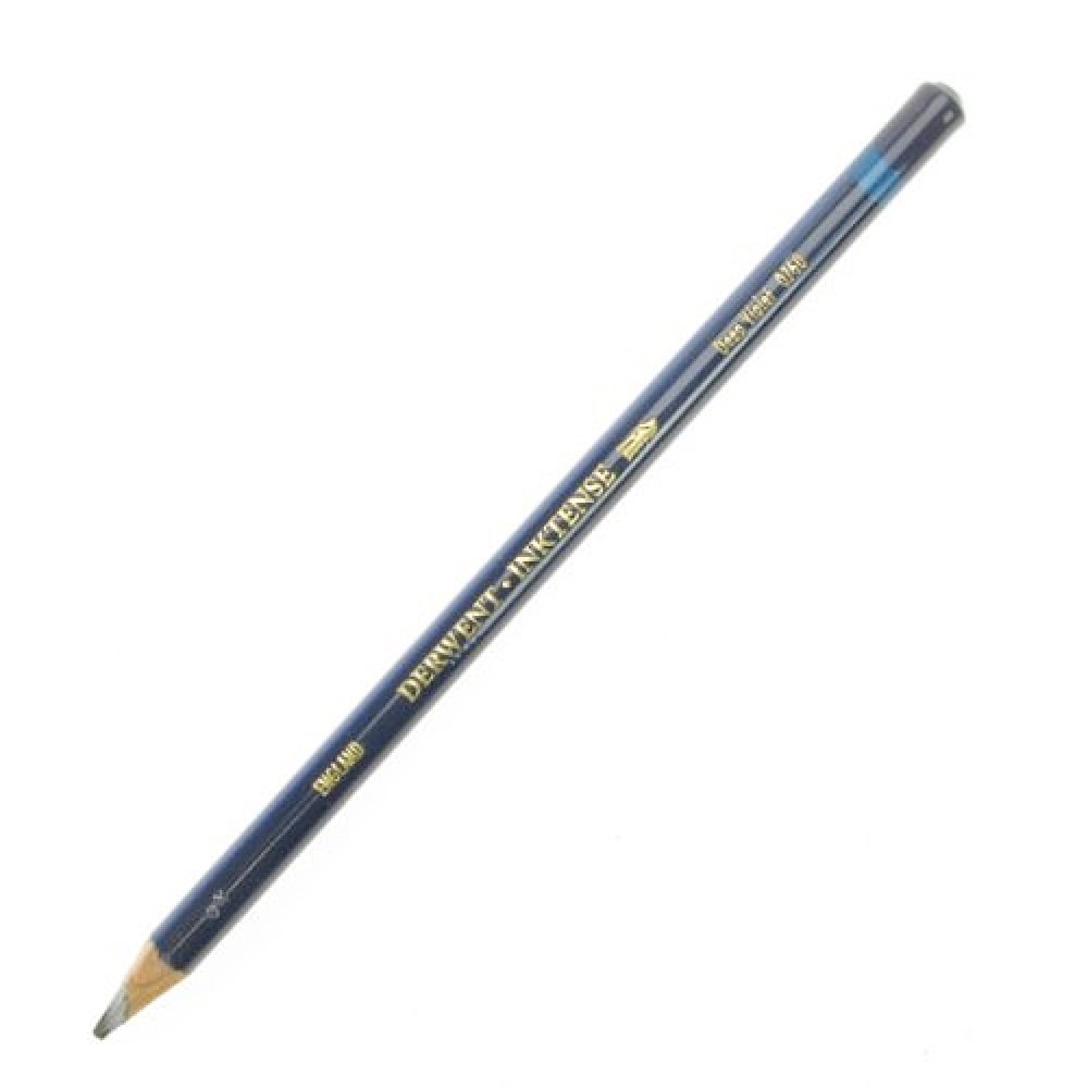 Derwent Inktense Permanent Watercolour Single Pencil, Deep Violet (0760), 4mm Premium Core Strength, Water-Soluble, Ideal for Drawing, Colouring & Painting on Paper & Fabric, Professional Quality (2301870) — image 1