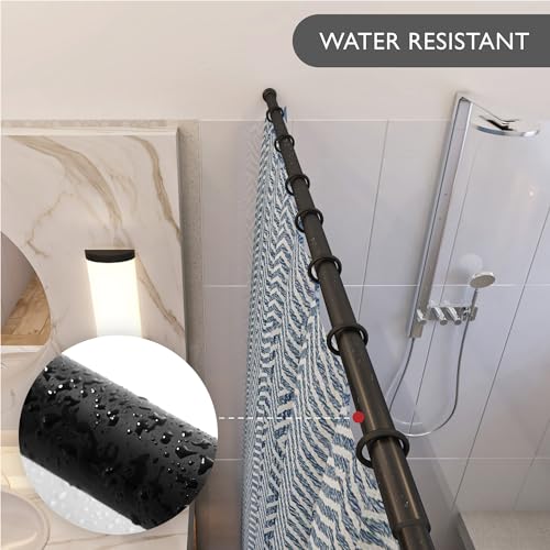 Design House 582809 Adjustable Tension Shower Rod, 50-Inch To 86-Inch, Design House Shower Curtain Rod thumb #4