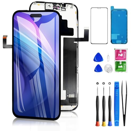 for iPhone 17 Pro Max Screen Replacement 6.9 Inch Diykitpl 3D Touch LCD Display for A3526 A3257 A3527 A3525 with Repair Tools Kit+Waterproof Frame Sticker+Tempered Glass