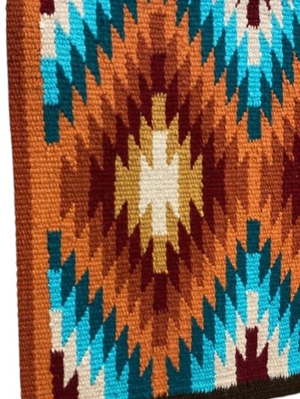 EQUIEMPRESS Western Show Saddle pad/New Zealand Wool Horse Western Saddle Blanket Top Wool Pad Sensor Flex (Customization Available) A1220 (34