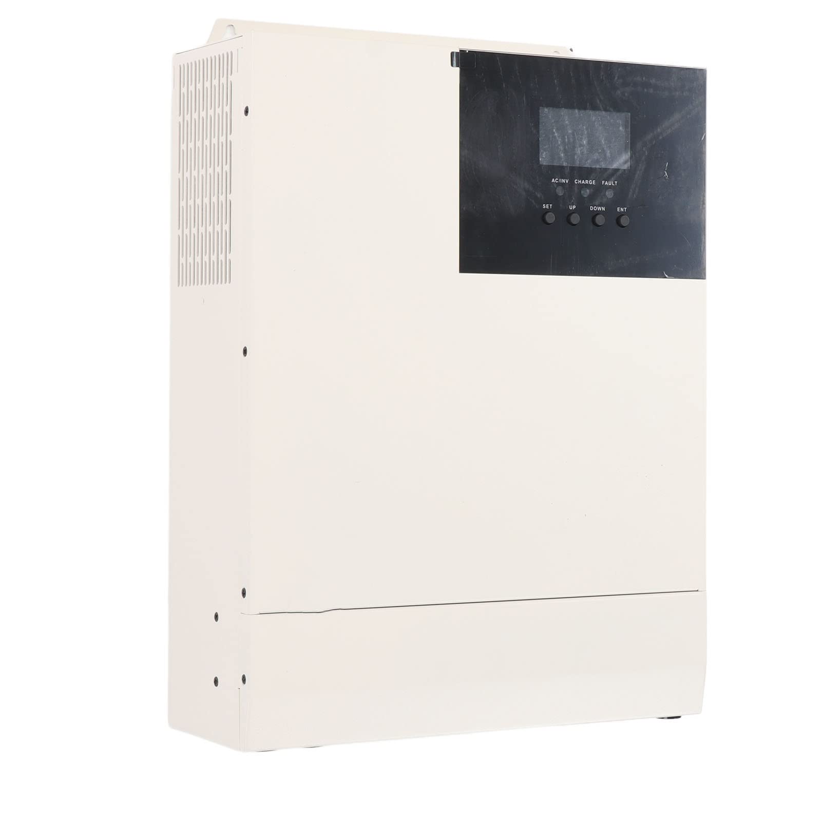 Hybrydowy Inwerter Solarny Inwerter Solarny ze Stopu Aluminium Ładowarka 3000 W Czysta Fala Sinusoidalna MPPT Wyświetlacz LCD 24 V do 230 V AC do Tworzenia Kopii Zapasowych W Domu RV Użytku