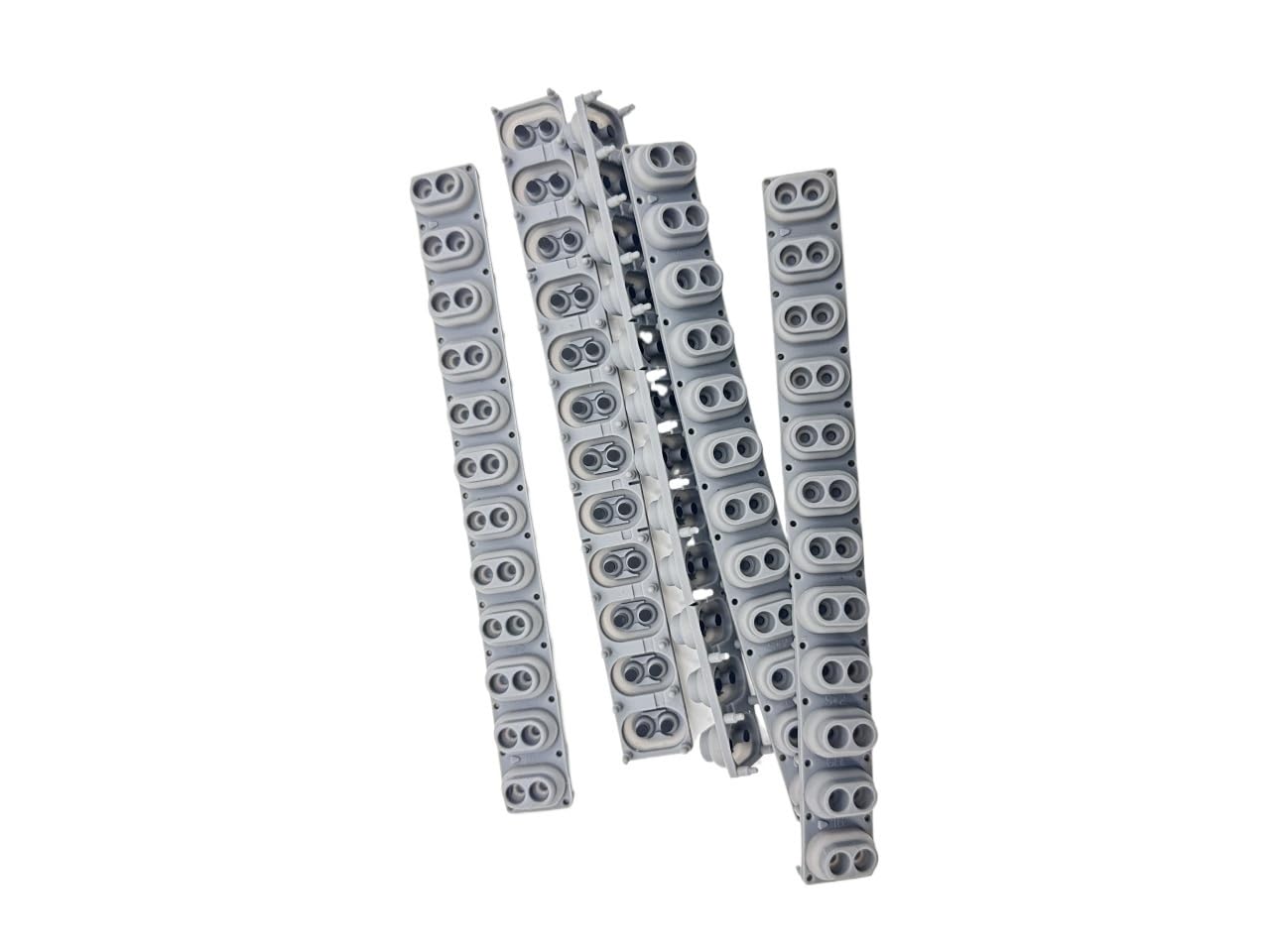 Striscia di contatto in gomma conduttiva for tastiera in silicone for Yamaha P35 P45 P48 P85 P95 P105 P115 KBP300 KBP500 KBP1000(8pcs)