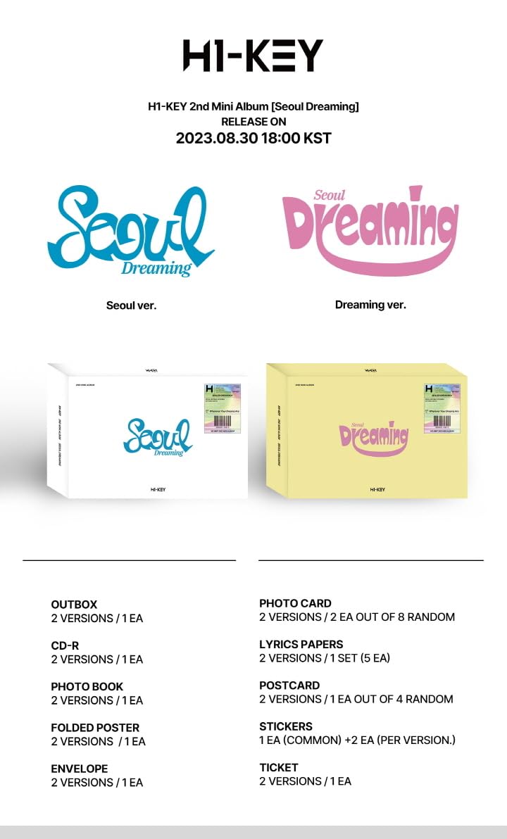 Amazon.co.jp: ハイキー H1-KEY - Seoul Dreaming (2ndミニ
