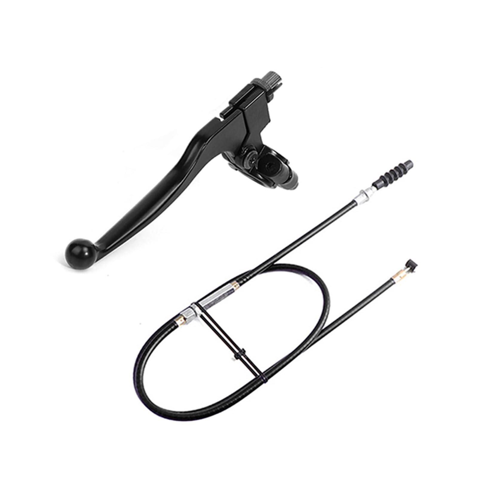 Palanca de freno y embrague para motores de 50cc a 125cc con cable de 39 pulgadas