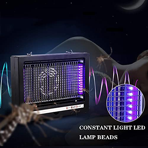 Lampe anti-moustique à choc électrique et destructeur d'insectes