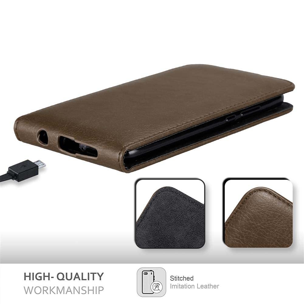 Cadorabo Custodia Libro Portafoglio Per Huawei Mate 20 Lite – Bruno Café, Con Slot E Chiusura Magnetica